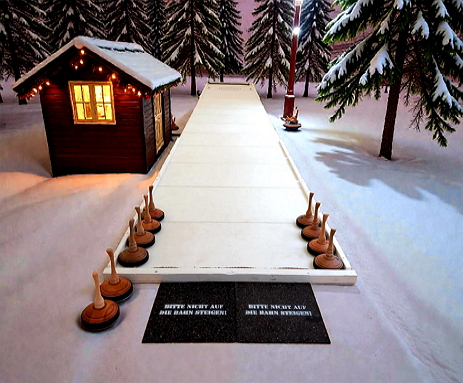 Rollbahn f&uuml;r Eisstockschiessen
